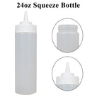 Pro-Kitchen - 24oz Squeeze Bottle - Standard - Clear - QY411C