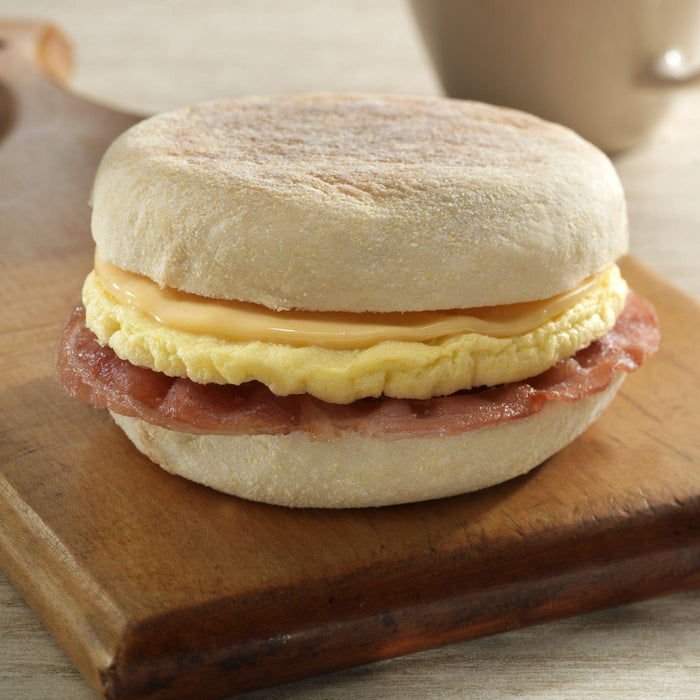 J D - Breakfast Sandwiches - Bacon, Egg & Cheese Muffin - 3.7 oz