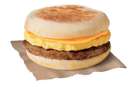 J D - Breakfast Sandwiches - Sausage, Egg, & Cheese Muffin - 5 oz