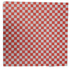 XC - Checkered Sheets - Red - 12