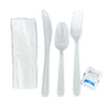 Value+ - Cutlery Kit - K/F/WN/N/S&P - Heavy - White - MK-612