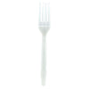 Value+ - Medium Heavy - Plastic Fork - White - Retail Pack - RP1101