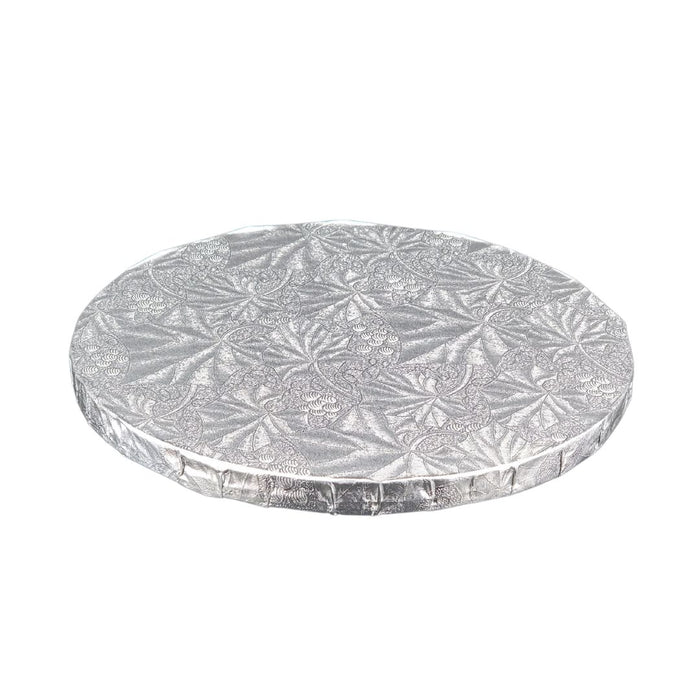 Enjay - Cake Board - Round - Silver - 8x1/2