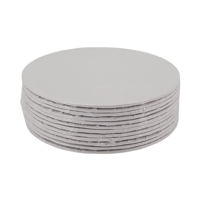 Enjay - Cake Board - Round - White - 10x1/4