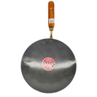 XC - Noor - Iron Tava 12 - Concave w/Wooden Handle