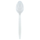 Value+ - Heavy - Plastic Tea Spoon - White - Retail Pack - RP2103