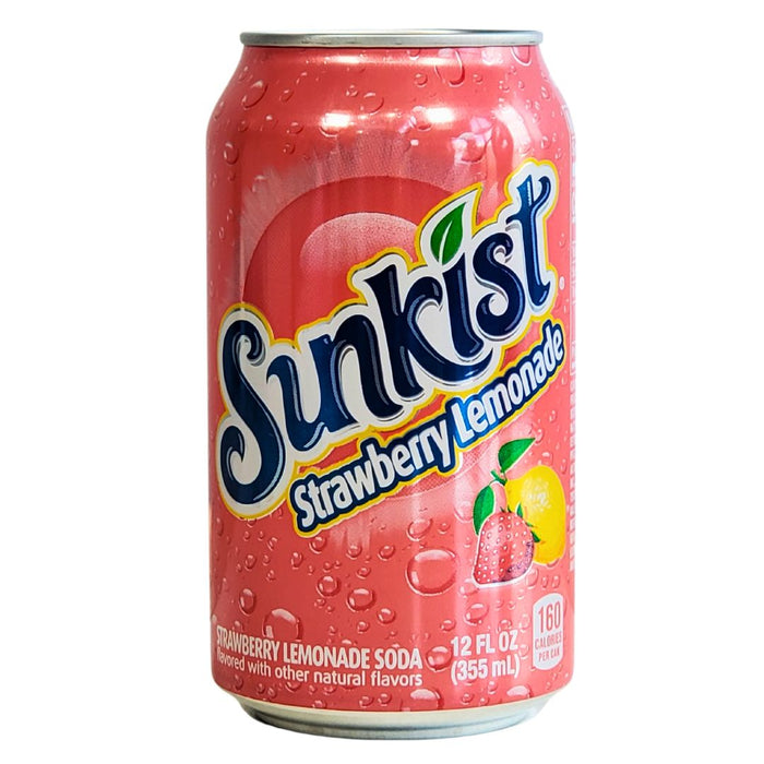 Sunkist - Strawberry Lemonade - Cans