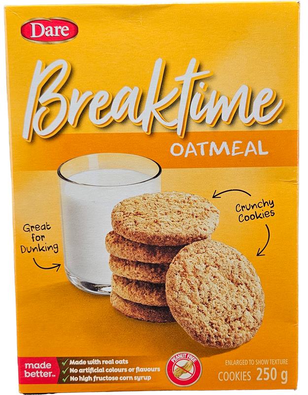 Dare - Cookies - Breaktime Oatmeal