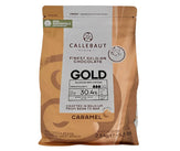 Callebaut - White Chocolate Callets - GOLD - Caramel Taste