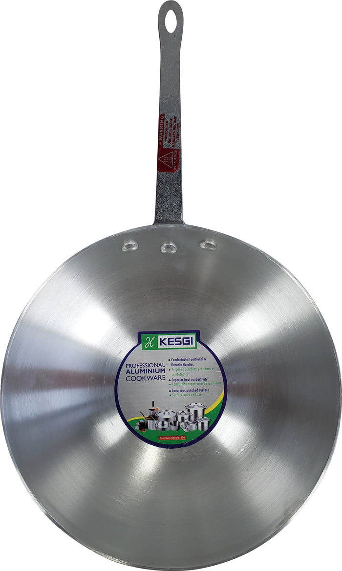 Deep Stir Fry Pan 26cm x 9.5cm Metal Finish