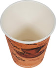 XC - Arrow/Maple - 10oz Paper Hot Cups - Ebony Print