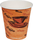 XC - Arrow/Maple - 10oz Paper Hot Cups - Ebony Print