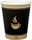 Morning Dew - 8oz Hot Paper Cups - Ebony Print - H8TE