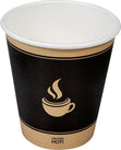 Morning Dew - 10oz Hot Paper Cups - Ebony Print - H10SE