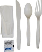 SO - Eco-Craze - Corn Starch Cutlery Kit - 6 piece - F/N/S/S/P