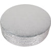 Enjay - Cake Board - Round - Silver - 8x1/4