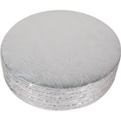 Enjay - Cake Board - Round - Silver - 8x1/4