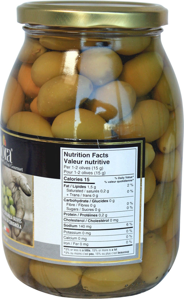 CLR - Dora - Green Bella Di Cerignola Olives 1062 Ml