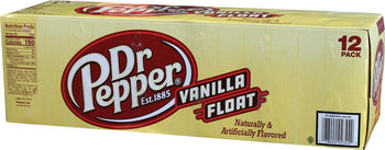 Dr. Pepper - Vanilla Float - Cans