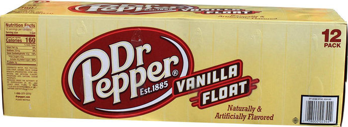 Dr. Pepper - Vanilla Float - Cans