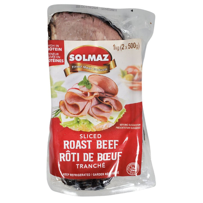 Solmaz - Roast Beef Slices - 2 x 500 g - HALAL