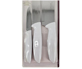 Tramontina - 3 PC Knife Set - White Handle