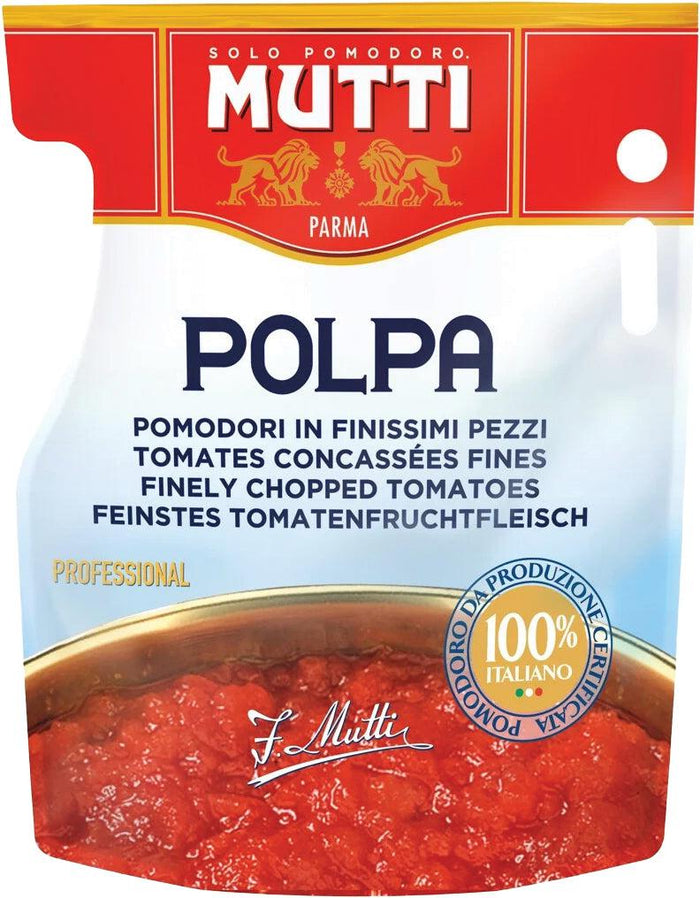 Mutti - Chopped Tomatoes - Polpa - Pouch