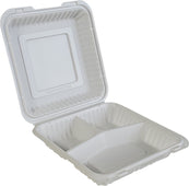 XC - LR - MFPP Clamshell Container - 9x9x2.8