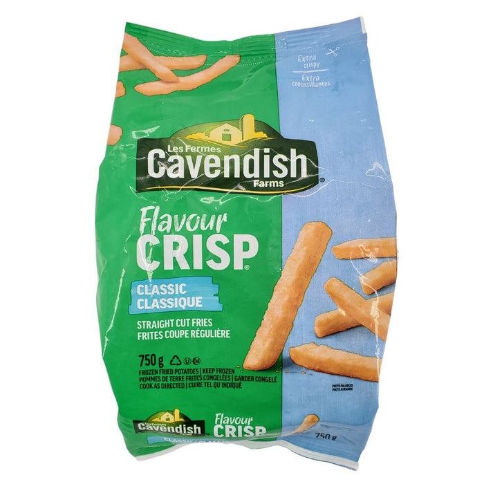 Cavendish - Straight Cut Fries - Classic - Retail - 25420