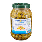 Sun Med - Green Stuffed Olives With Pimento - Super Colossal