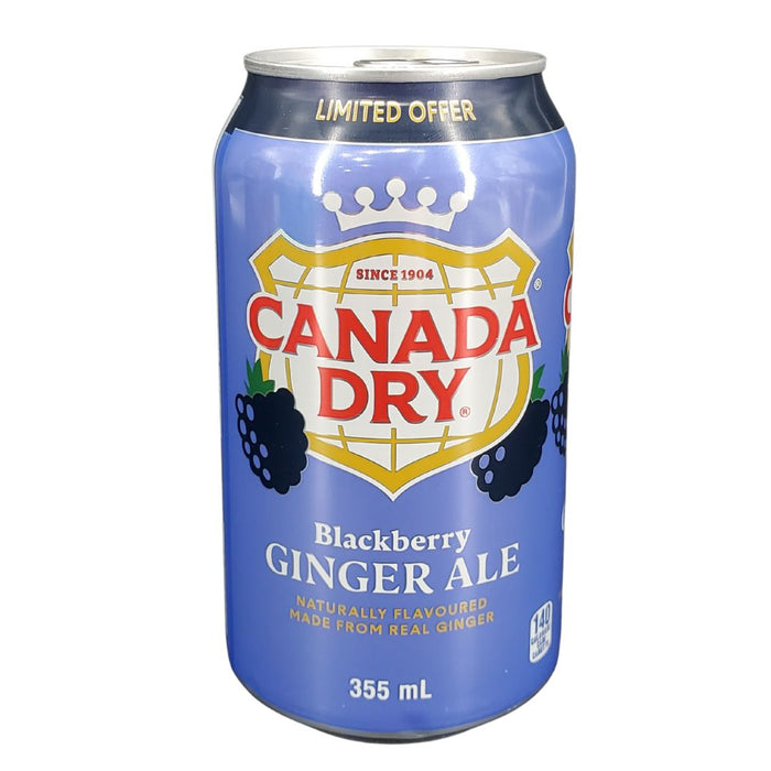 Canada Dry - Black Berry Gingerale - Cans