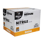 Rhino - NX9 - Black Nitrile Gloves - Medium - 900M