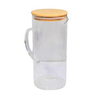 S&CO - Borosilicate Glass Jug 1.4L / Bamboo Lid - HW04910