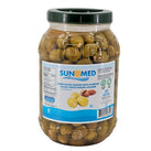 Sun Med - Green Stuffed Olives With Almonds - Super Colossal