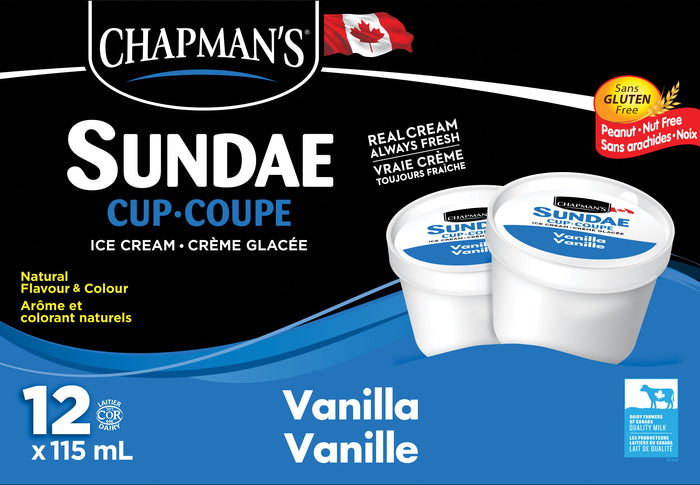 Chapman's - Thermal Cups Ice Cream - Vanilla