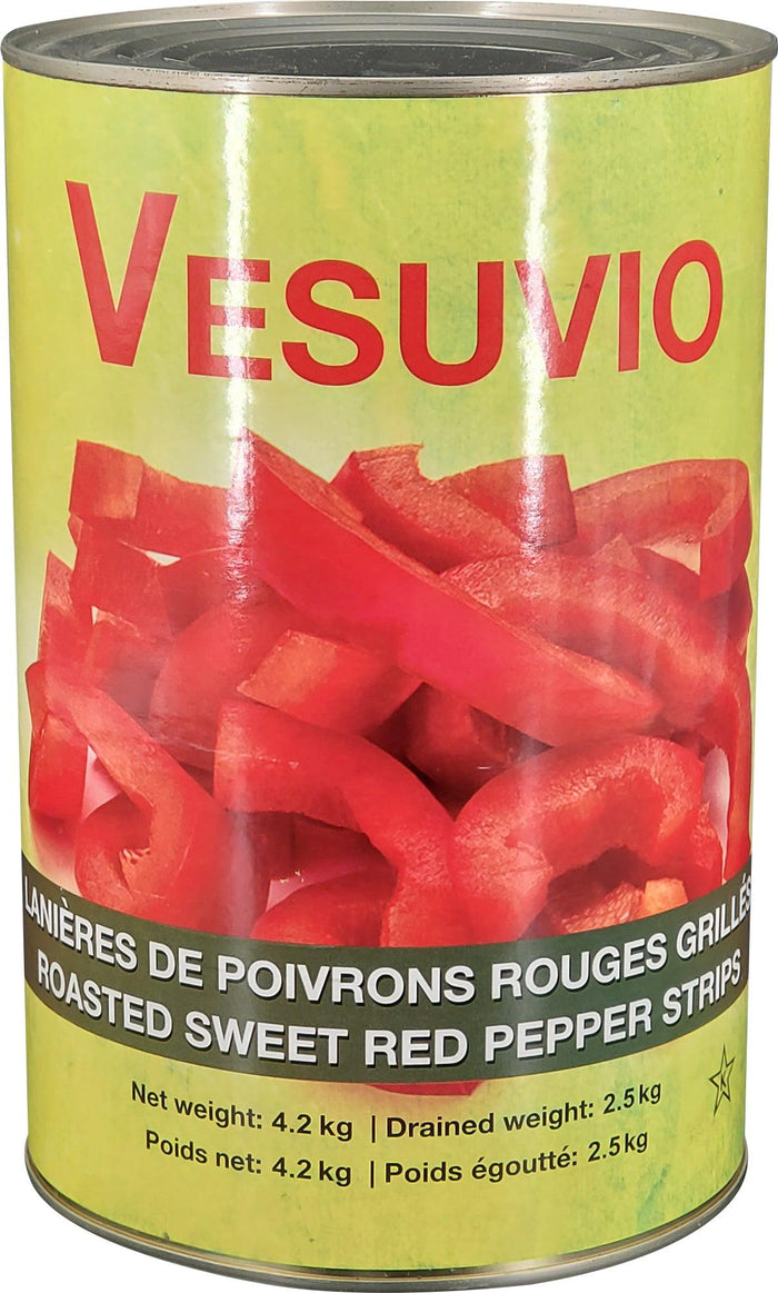 Vesuvio - Roasted Red Peppers - Strips