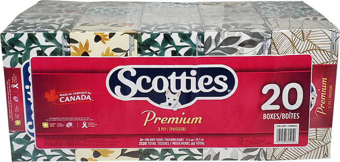 Scotties - Premium 2 Ply Facial Tissue