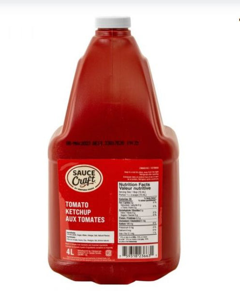 SQUEEZE BOTTLE 12 OZ KETCHUP - Big Plate Restaurant Supply