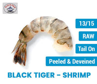 Marco Polo - 13-15 P & D Tail On Black Tiger Shrimp