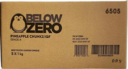 XC - Below Zero - IQF Pineapples Chunks - 6505