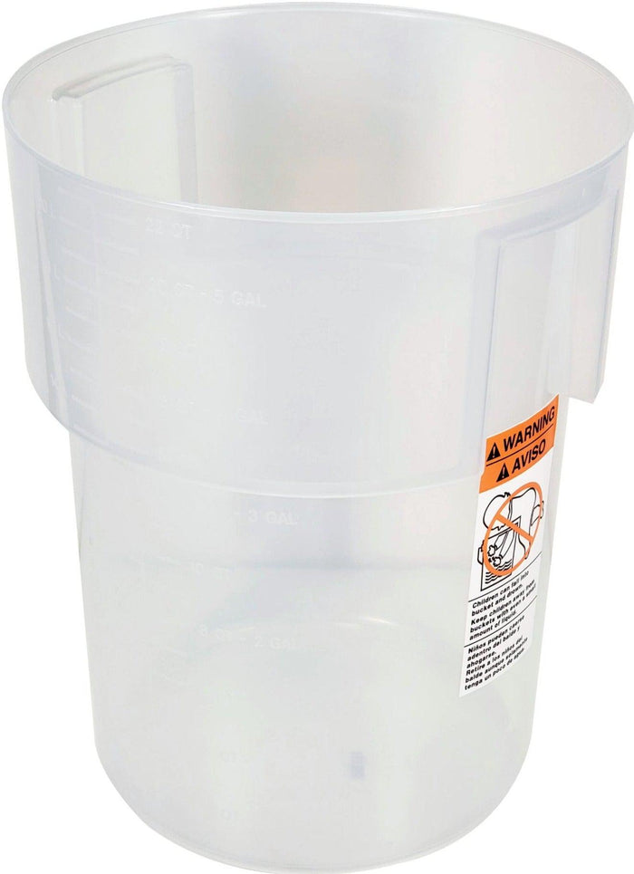 CLR - Carlisle - 22 Qt. Food Container - Clear - DISCONTINUED