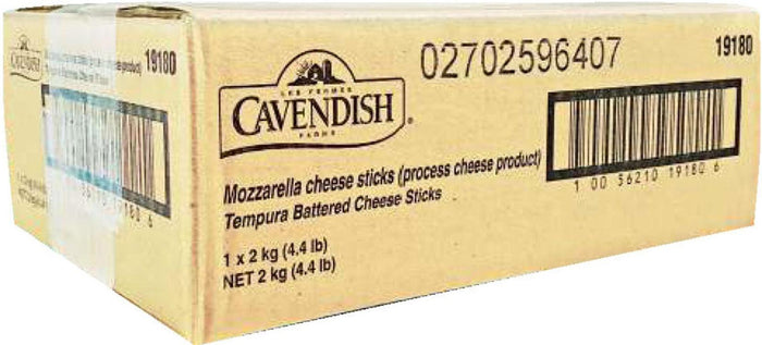 Cavendish - Mozzarella Cheese Sticks - Tempura Battered - 19180