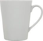 Gourmet - White Porcelain Mugs 370ml - HW04695