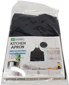 Kesgi - Apron - Full Body - Black - 2 Pockets - AP002BL