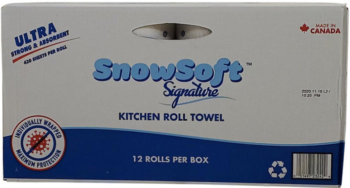 Snow Soft - Kitchen Towels 12/420sht