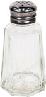 2oz Salt & Pepper Glass Shaker SS Top