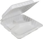 Eco-Craze - MFPP Clamshell Container - 8x8x2.8